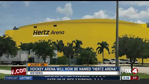 Estero hockey arena gets new name