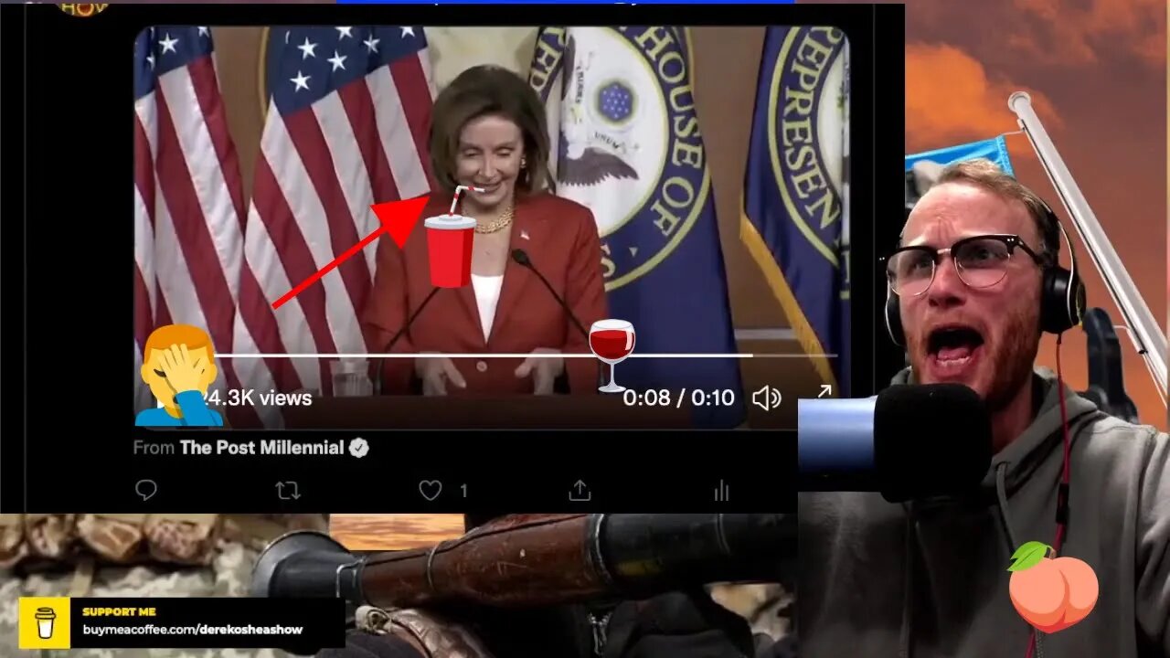 Nancy Pelosi and her jokes about Ukraine War are just so stupid