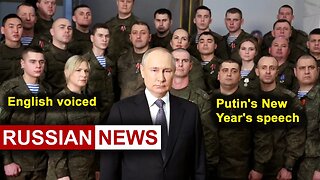 Putin's New Year's speech 2023 | Russian news. Russia Ukraine