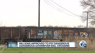 Millions approved to fix dangerous Downriver rail crossing