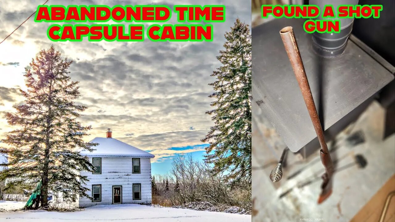 Lost in Time: Urban Exploring an Abandoned Time Capsule House with a Shotgun and Bullets!