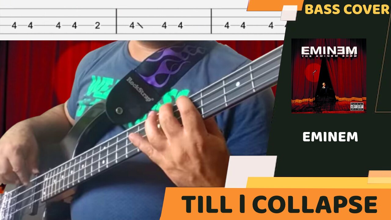 Eminem - Till I Collapse - Bass Cover & Tabs