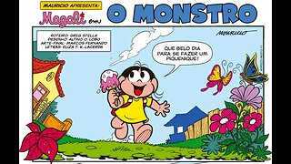 Magali em-O monstro | Gibis do Rapha 2