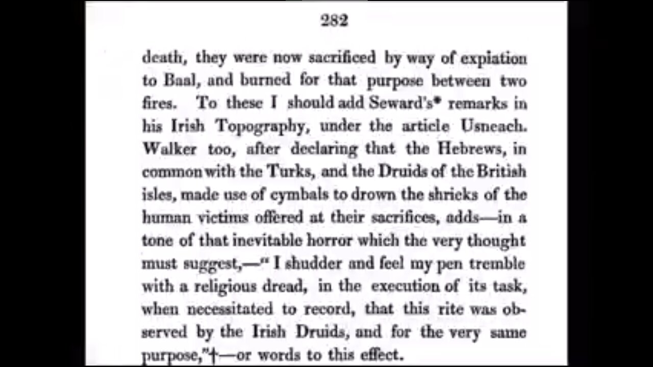 SATURN, MOLOCH, PHEONICIAN IRELAND, AND THE WICKER MAN - Tim Hayes