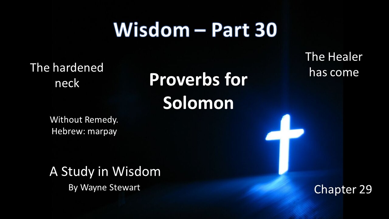 Wisdom - Part 30