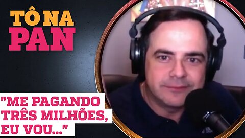 “Já fui convidado para A Fazenda, mas cobrei R$ 3 milhões”, diz Carioca | TÔ NA PAN