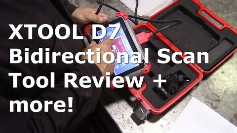 XTOOL D7 Bidirectional Scan Tool Review. Compared to Topdon ArtiDiag600 S and Vident iLink400