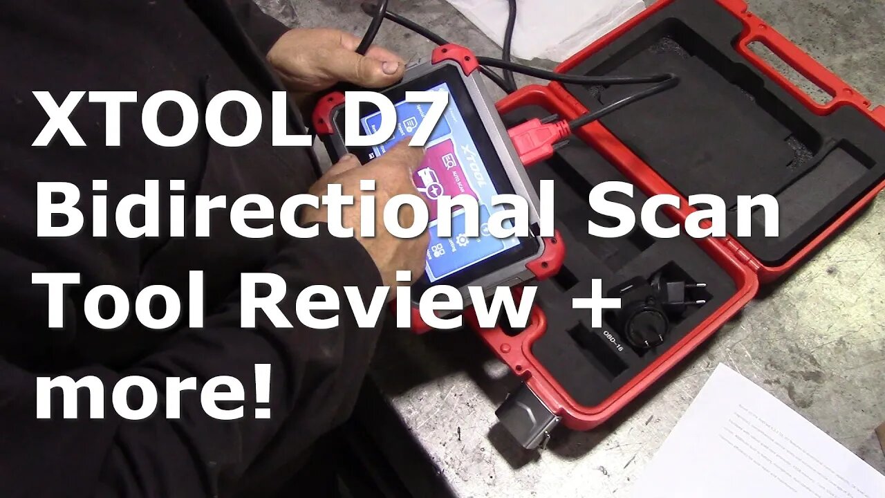 XTOOL D7 Bidirectional Scan Tool Review. Compared to Topdon ArtiDiag600 S and Vident iLink400