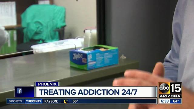 First-of-its-kind clinic offers 24/7 opioid addiction treatment in Phoenix