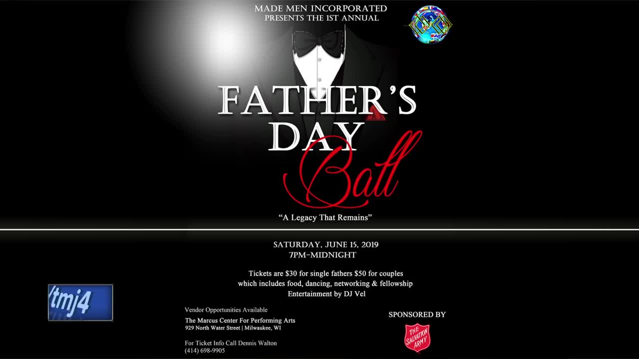 Father's Day Ball scheduled Saturday in Milwaukee