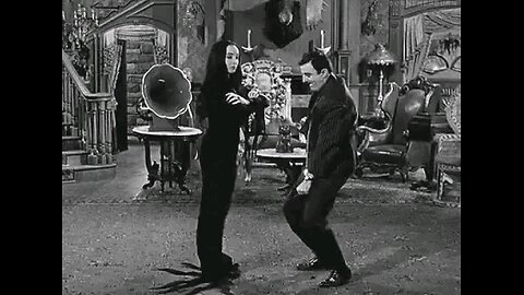 Morticia and Gomez