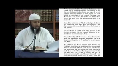 Shaykh Abu Umar AbdulAziz - The Creed of Imam Bukhari 2