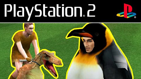 PES/BOMBA PATCH (PS2) - Gameplay de DINOSSAURO, PINGUIM E AVESTRUZ! (PT-BR)