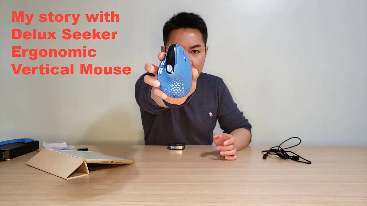 A detail review and compliants about Delux Ergonomic Vertical Mouse