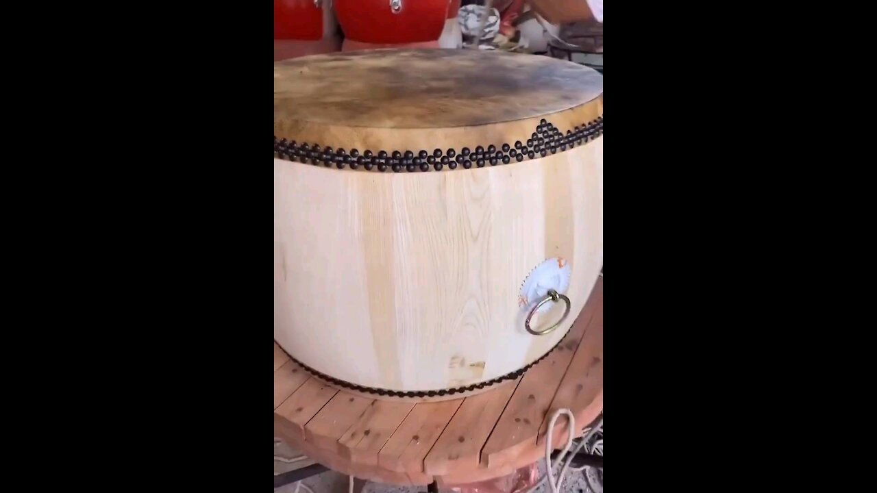 Step by Step!! How to make a drum 😲😲😱😱😱