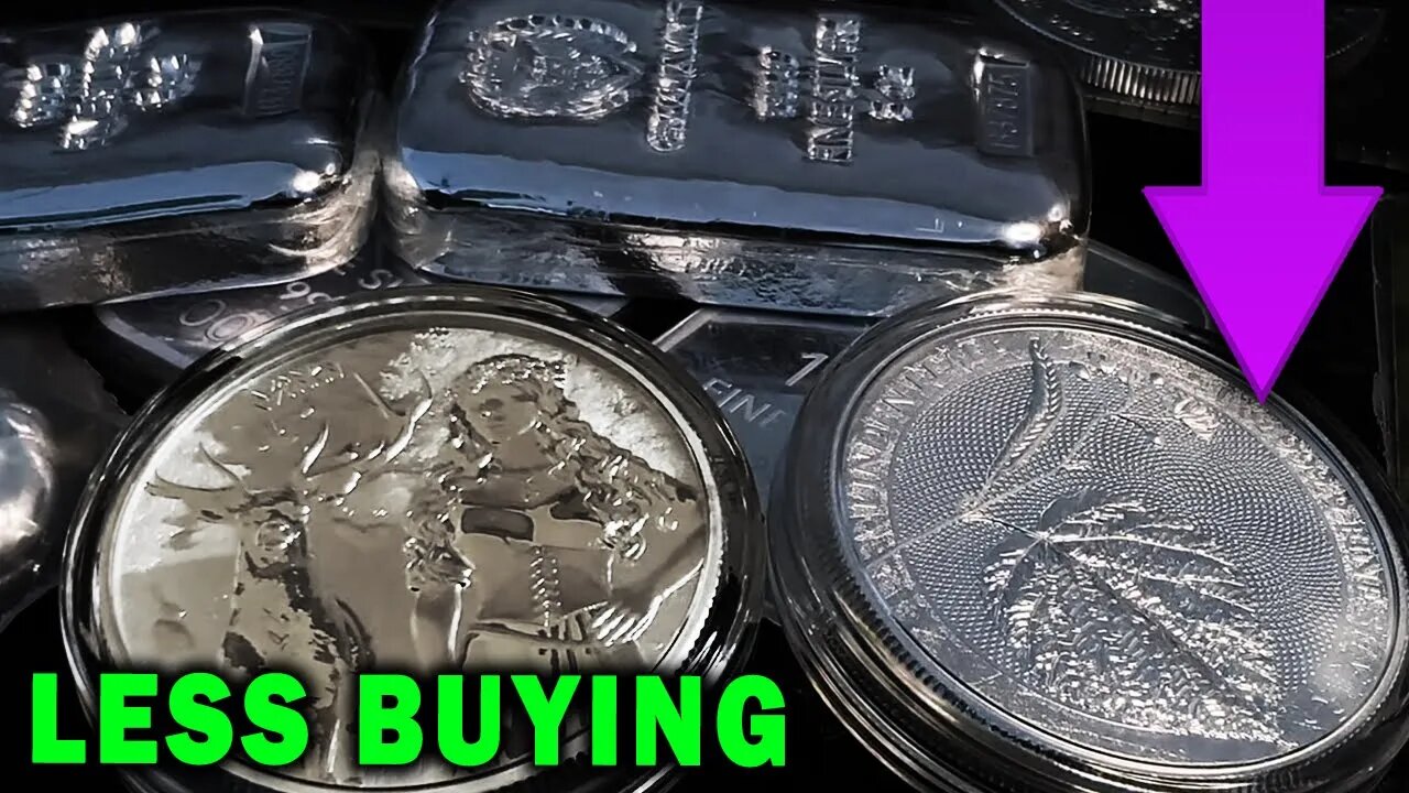 Bullion Dealer Says YOU Are Buying Less Silver!