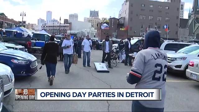 Detroit Tigers Opening Day parties in Detroit