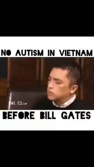 no autism in Vietnam before pedo zionist Bill Gates