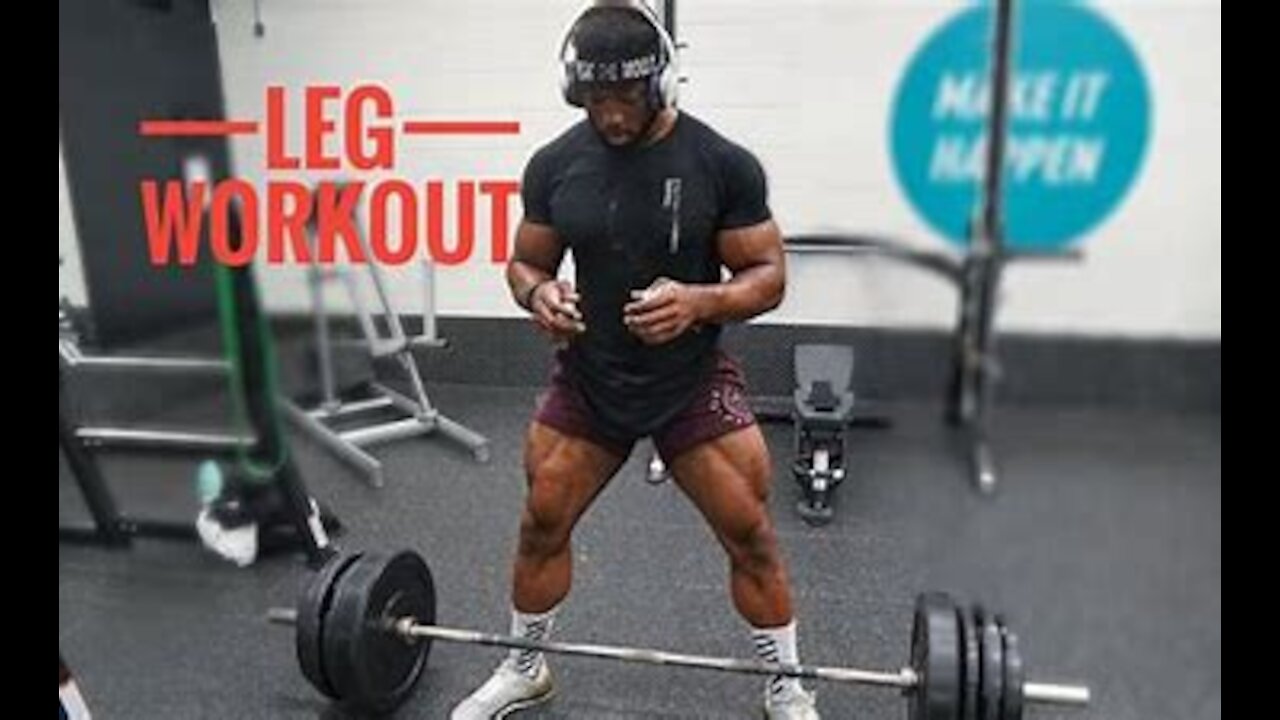 THE PERFECT LEG WORKOUT TO BUILD BIG STRONG LEGS | My Top Tips