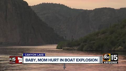 2 injured in boat explosion at Canyon Lake