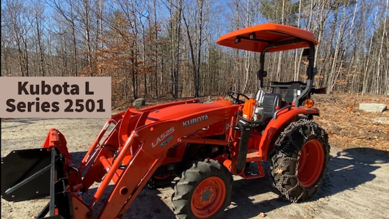 Kubota L2501 - Watch This If You Are Looking To Buy A Tractor