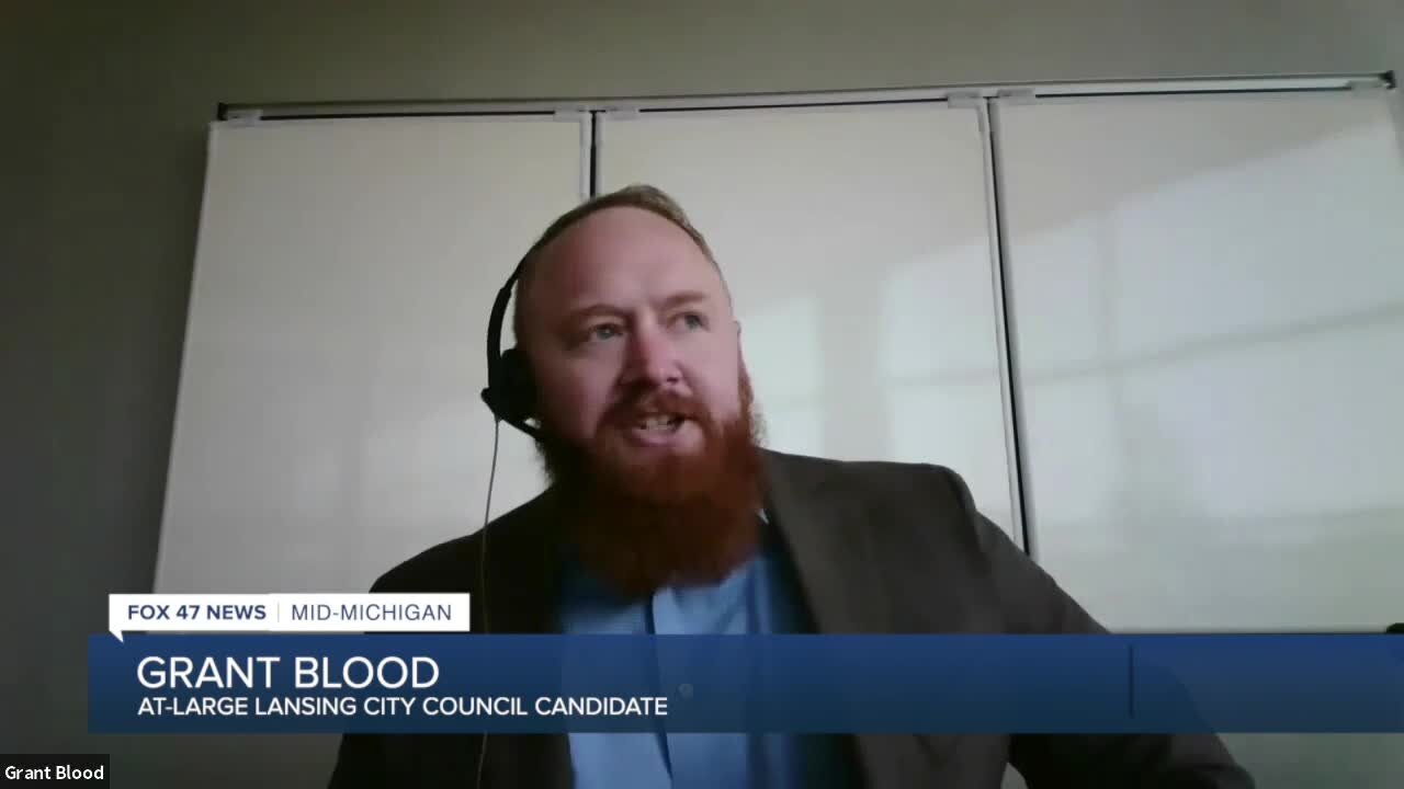 Blood says the political environment in the city over the last four years is part of what’s driving him to run for a seat on the City Council.