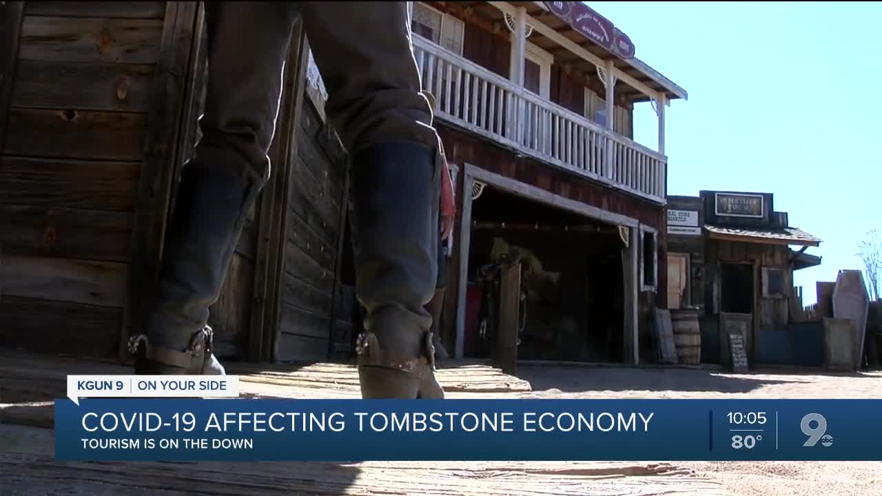 Old Tombstone becomes a ghost town due to COVID-19