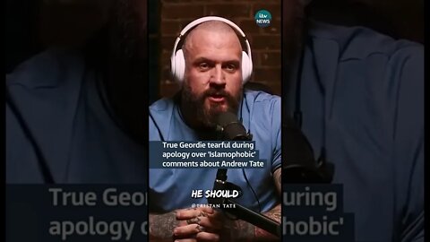 True Geordie Makes Racist Jokes Against Andrew Tate #Shorts