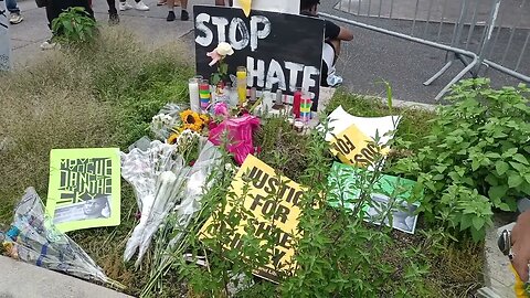 #oshaesibley O'Shae Sibley community response Vigil hosted by Prize Possessions