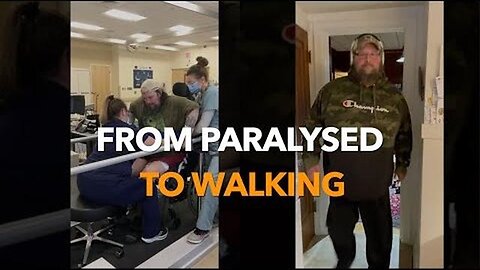 Testimonial 40 Jeff - From Paralyzed to Walking - The Power of Faith