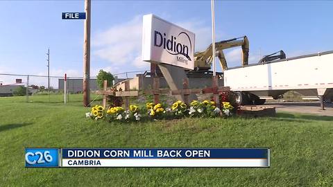 Didion Corn Mill reopens