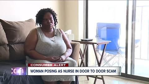 Woman posing as nurse in CMHA building walks away with victims' personal information