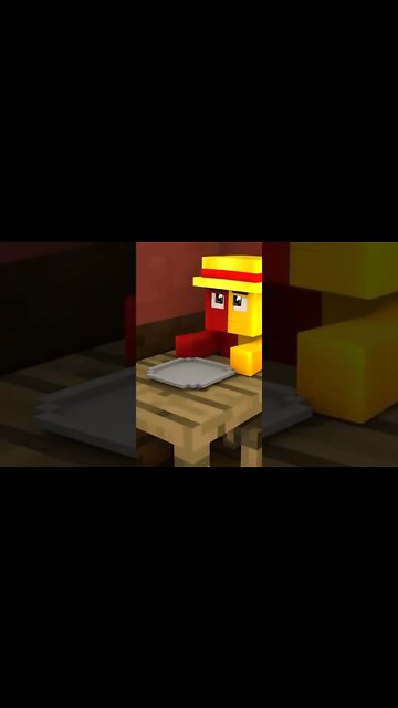 MINECRAFT: LASQUE COMIDA NO PRATO DO GELÉIA #shorts