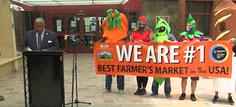 West Palm Beach Green market named Best Farmers Market in the country