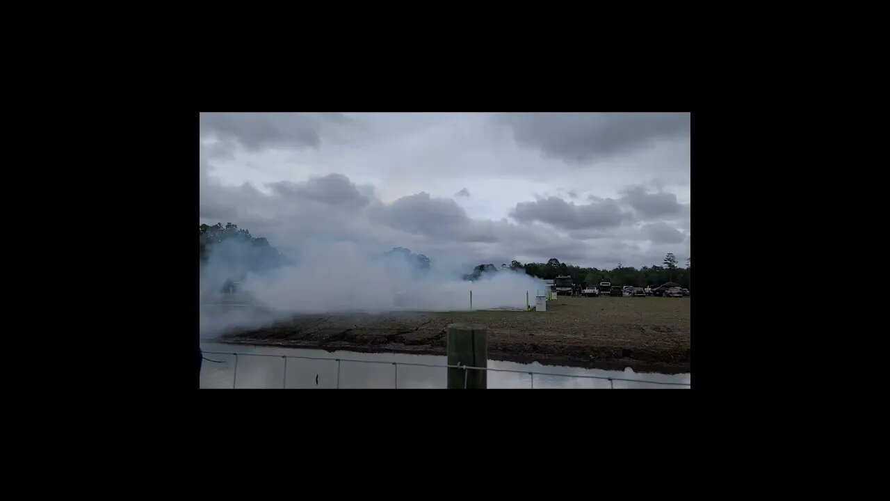 Rumble at the Ranch 2 Burnout Chevy Sedan
