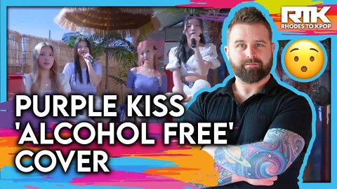 PURPLE KISS (퍼플키스) - ‘Alcohol Free’ TWICE (트와이스) Cover (Reaction)