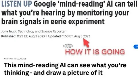 Mind Reading AI & Iris Scanning ID system