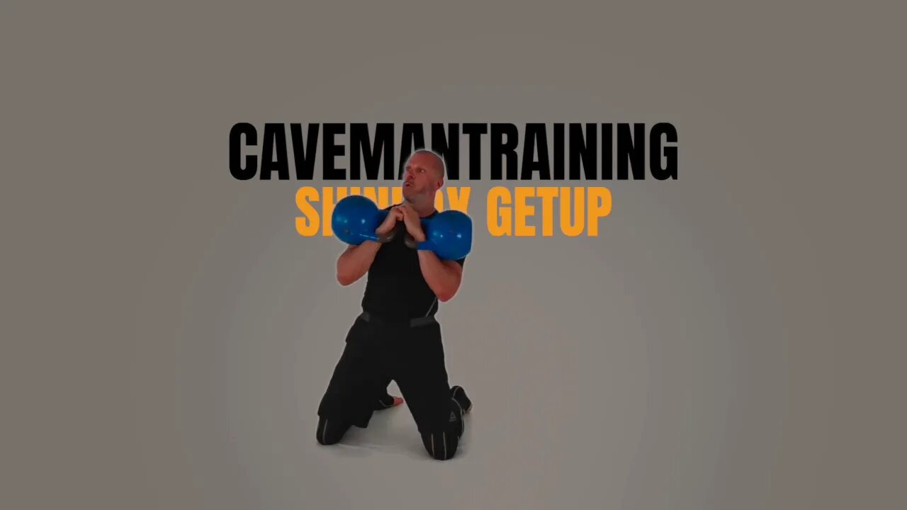 Kettlebell Ninety-Ninety Getup CAVEMANROM