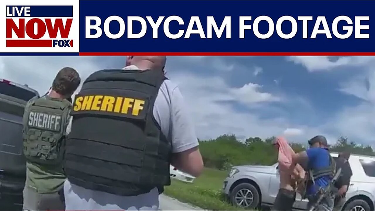 BREAKING: bodycam video of Trump assassination attempt suspect arrest