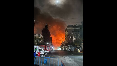 The Lebanese report extensive attacks by the IDF in the market area of ​​Nabatia