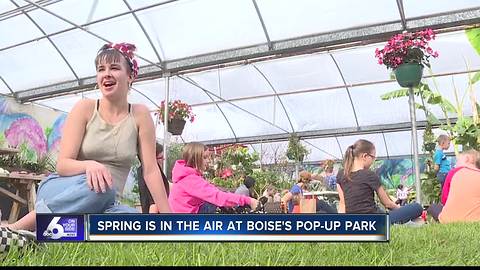 Spring is in the air at Boise's Pop-up Park