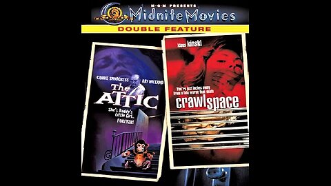 THE ATTIC 1980 & CRAWLSPACE 1986 Claustrophobic Creepiness DOUBLE FEATURE