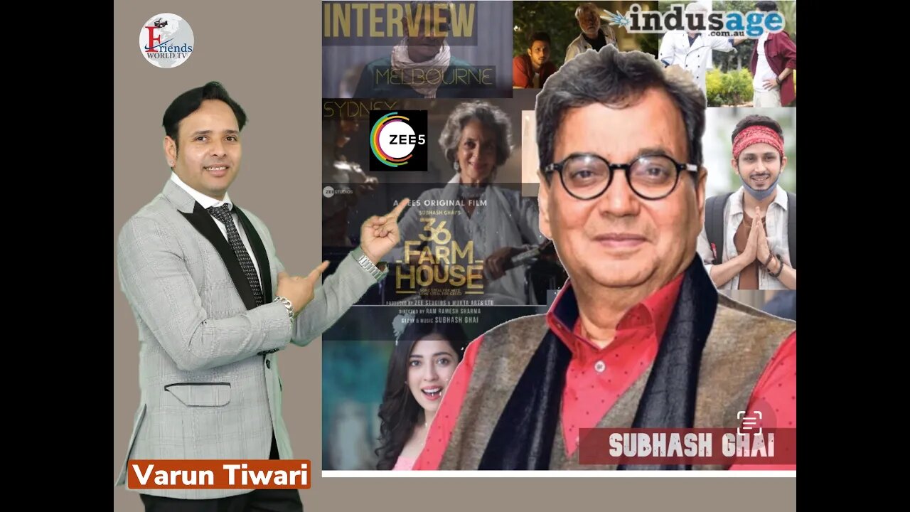 Subhash Ghai Interview on 36 Farmhouse trailer with Varun Tiwari