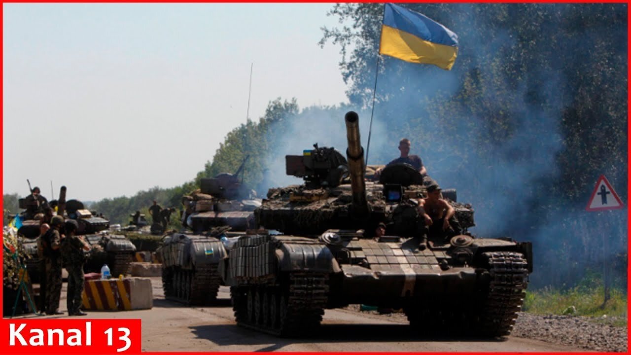 Ukrainian army advanced on Russian territory and broke defense line built by Russians in 2.5 years