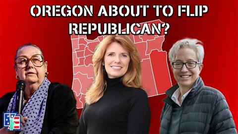 IS OREGON ABOUT TO FLIP REPUBLICAN?