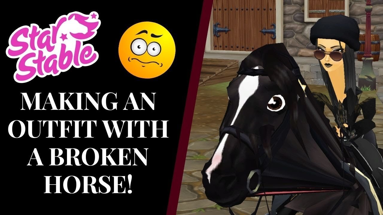 ALL MY HORSES ARE BROKEN! 👀 Making An Outfit With a Glitched Horse! Star Stable Quinn Ponylord