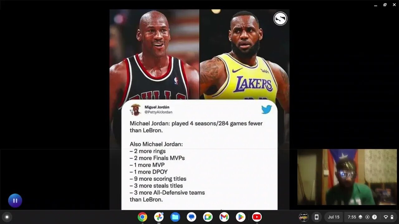 MJ VS LEBRON:THE DEBATE CREATED BY THE MEDIA !!