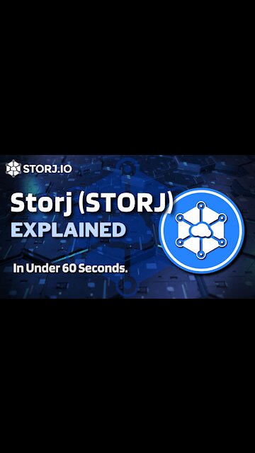 What is Storj (STORJ)? | Storj Crypto Explained in Under 60 Seconds #Shorts