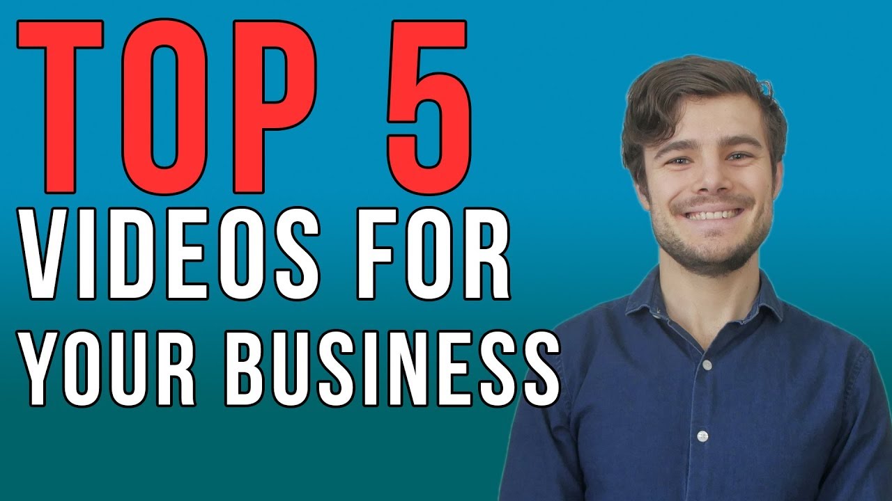 Top 5 Videos Small Businesses should be creating | Promotional & Marketing Videos