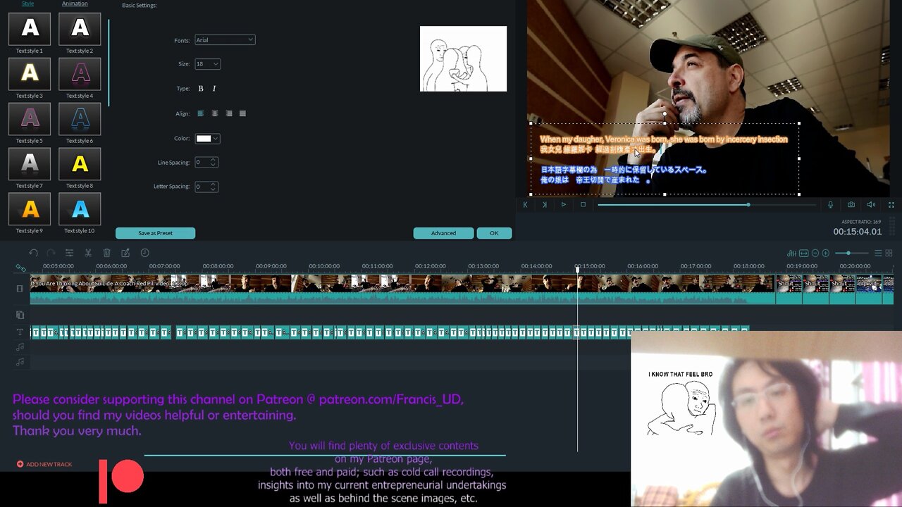 「自殺しようとしている君へ」英日中三つの言語の字幕を付けています セッション11 Still trying to do some work while heavily depressed